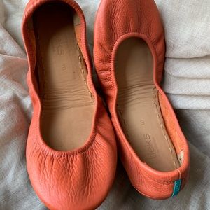 Tieks Tangerine Ballet Flats